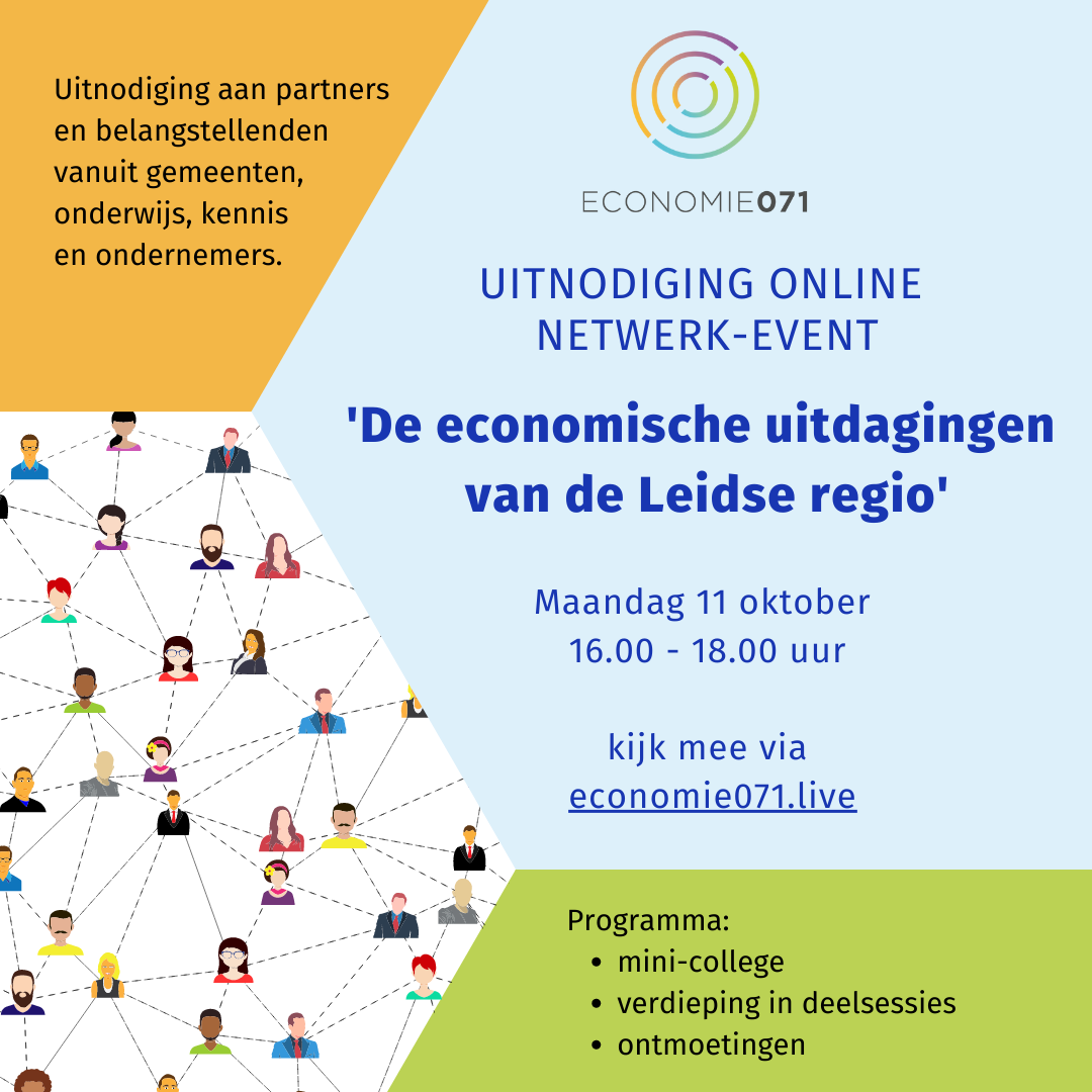 Netwerk-event 'De economische uitdagingen van de Leidse regio'