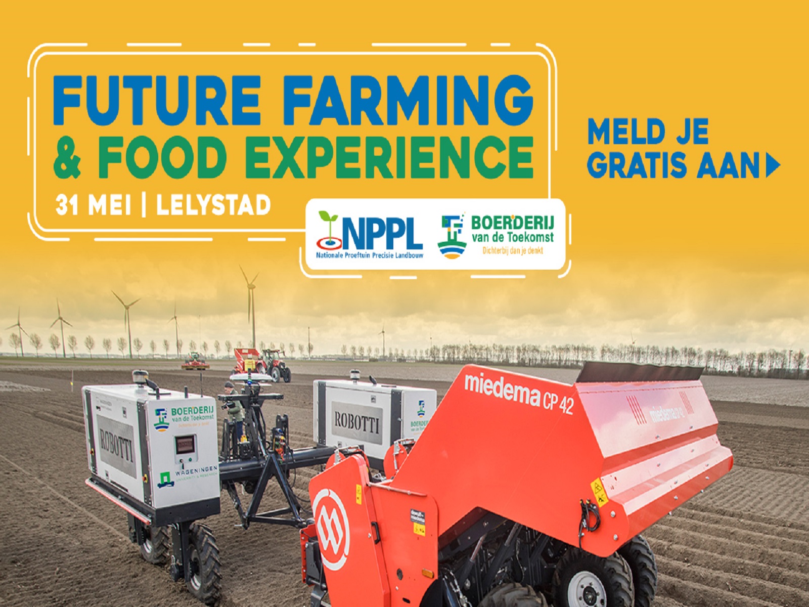 Future Farming & Food Experience op 31 mei 2022