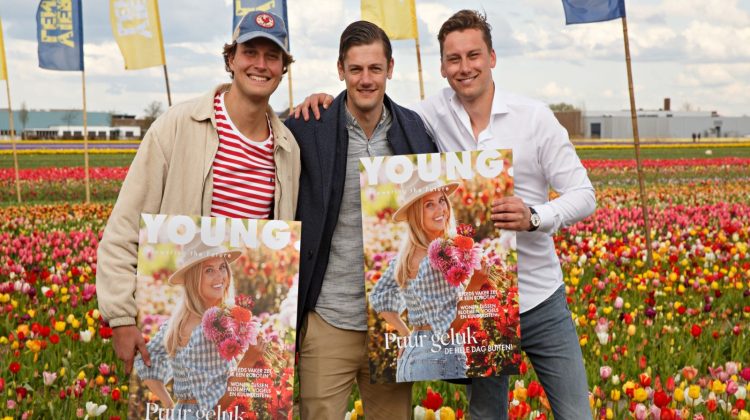 Persfoto-lancering-YOUNG-bollenjongens-bollenveld-vier-de-lente