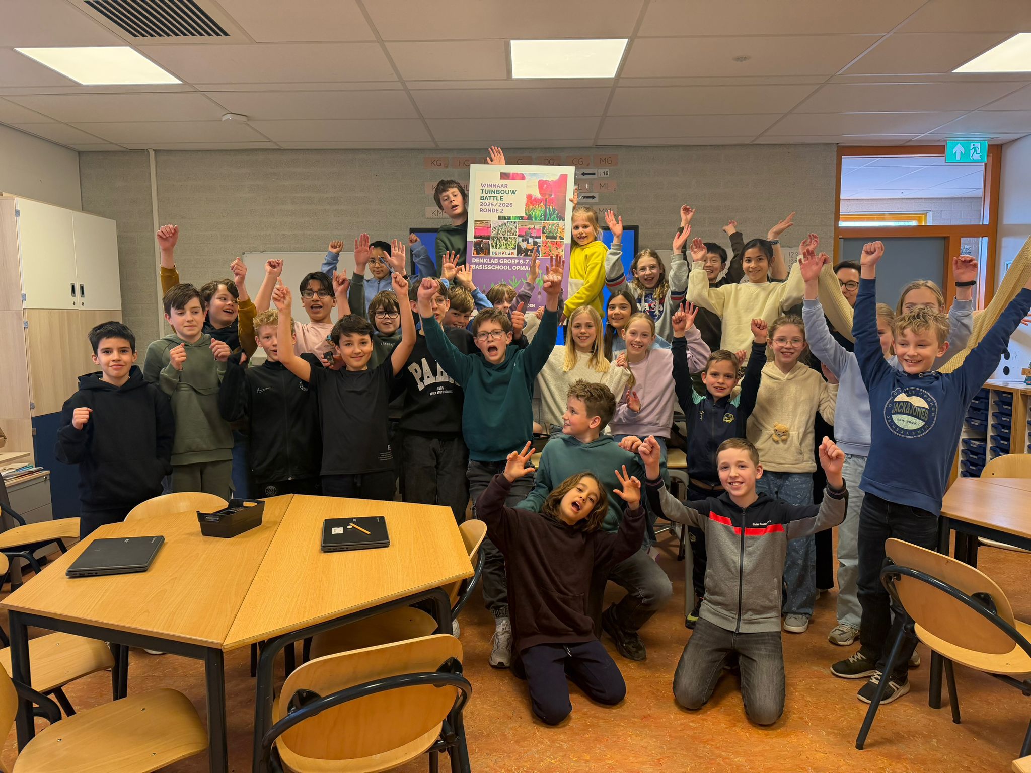 Basischool Opmaat winnaar ronde 2 TBB